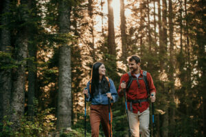 deporte y parejas: senderismo